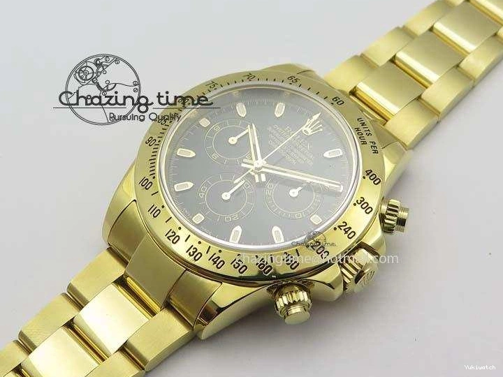 A7750 Dial 116523 Edition Bracelet Black Best On JF Daytona YG YG 0513